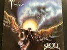 33 TOURS / LP ALBUM--TROUBLE--THE SKULL--1985 