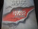 AC/DC signed vinyl album The razors edge