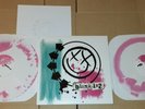 BLINK 182- S/T PINK/WHITE SWIRL Vinyl ed.500