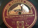 Savoy Havana Band I Can't Believe That You're In Love With Me/Since You Whisper