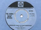 THE KINKS RARE Drivin'/Mindless Child Of Motherhood UK 1969 Arthur Pye 7N.17776