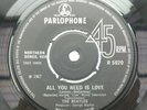 VERY RARE THE BEATLES All You Need Is Love 1972 POLO RING No Sold In UK SIUK
