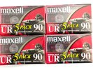 BRAND NEW Sealed Maxell UR90 Normal Bias 20 Blank Cassette Tapes 4x 5 Pack