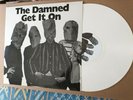 THE DAMNED Get It On WHITE VINYL Ltd LP 150 made Live Portsmouth 1977 T.Rex punk