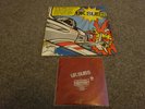 UK SUBS YELLOW LEADER RED VINYL LP  SEALED AND RED FLEXI 45 BOTH UNPLAYED