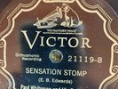 Victor 21119 Paul Whiteman Or WHITEMAN STOMP  78 rpm JAZZ EE+ 1927 Fats Waller