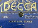 Sleepy John Estes Decca 78 RPM - Airplane Blues/Hobo Jungle Blues