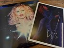 Kylie - Disco Deluxe - Blue Marble Double Vinyl LP - SEALED plus signed print