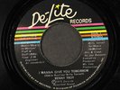 BENNY TROY: i wanna give you tomorrow / disco mix De-Lite Records 7