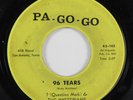 Garage Mod 45 QUESTION MARK AND THE MYSTERIANS 96 Tears PA-GO-GO HEAR