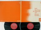 MAURICE GENDRON BACH 6 SUITES FOR CELLO PHILIPS 13PC-143 144 Japan VINYL 2LP
