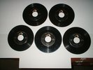 all 5-Elvis Presley SUN- RCA 45s- Milk Cow Blues Boogie-That's All Right-Mystery