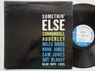 CANNONBALL ADDERLEY - Somethin'Else Blue Note BLP 1595 RVG LP Miles Davis Ear