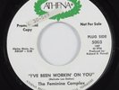 Garage Mod Girl Group 45 FEMININE COMPLEX I've Been Workin'... ATHENA VG+ HEAR