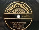 WEST COAST HOT DANCE RARITY  1929 OWEN FALLON’S CALIFORNIANS PRIVATE 78 RECORD