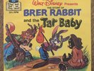 Walt Disney BRER RABBIT and the TAR BABY Book And Record READ ALONG VG+