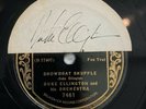 DUKE ELLINGTON & HIS ORCH ’SHOWBOAT SHUFFLE’ BRUNSWICK, AUTOGRAPHED BY THE DUKE
