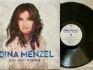 IDINA MENZEL Holiday Wishes 2014 Warner Bros. Vinyl LP Christmas Rock & Pop Rare