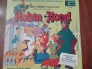 Walt Disney - Story And Songs From Robin Hood - Disneyland Vinyl LP Record Album