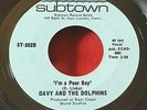 Davy & the Dolphins - I'm a Poor Boy 45 Subtown rare Connecticut folk rock HEAR