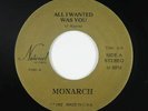 Hard Rock Metal AOR 45 - Monarch - All I Wanted Was You - National - mp3
