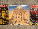 Iron Maiden 3 Album Lot...Number/Powerslave/Piece Of Mind—Vinyl And Covers EX++
