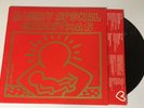 HAND SIGNED Keith Haring A Very Special Christmas Vinyl Record Vintage Art