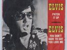 Rock 45 ELVIS PRESLEY Patch It Up RCA VG+ promo picture sleeve