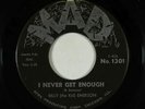 R&B Rocker 45 - Billy (The Kid) Emerson - I Never Get Enough - Mad - mp3
