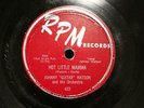 50'S BLUES JOHNNY GUITAR WATSON Hot Little Mamma RPM 423 V+