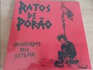Sealed RATOS DE PORAO RDP LP CRUCIFICADOS PELO SISTEMA Punk olho seco discharge