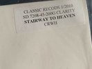 Led Zeppelin Stairway To Heaven Classic Records 200 Gram 45RPM Test Pressing