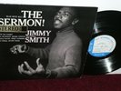 Orig '63 JIMMY SMITH Lp THE SERMON Stereo BLUE NOTE 4011 w/ LEE MORGAN RVG Ear