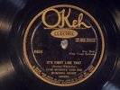 78 RPM -- Luis Russell and His Burning Eight, Okeh 8656, E+ Jazz