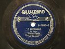 BLUES WALTER DAVIS YANK RACHEL 13 Highway BLUEBIRD 7693