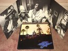 THE EAGLES   HOTEL CALIFORNIA 1976 VINYL RECORD ALBUM W/ ORIGINAL POSTER EX