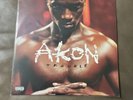 AKON Trouble Universal SRC Orig 2003 PROMO 2 x Vinyl LP VG+/NM RAP Hip Hop
