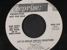 FRANK SINATRA, BING CROSBY, FRED WARING: let us break bread together / america
