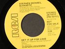 STEPHEN MICHAEL SCHWARTZ: get it up for love / easily RCA 7