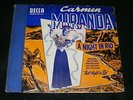Displayable Cover 78 rpm Album CARMEN MIRANDA A NIGHT IN RIO Soundtrack DECCA