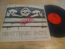 Shattered Faith Live Studio-l 1982 Prophet Records Punk rock  SIGHNED vg /vg