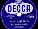 WEE WILLIE HARRIS 78 ROCKIN AT THE 2 I'S / BACK TO SCHOOL AGAIN  DECCA F10970 E-