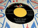 JEANETTE BABY WASHINGTON Let Love Go By 45 Original ABC-Paramount Northern Soul
