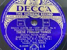 BILLIE HOLIDAY & T. WILSON These Foolish Things Decca J.5 UK-1930s 10
