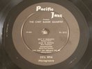 The Chet Baker Quartet - sftd (1953) LP (VG)  Mono 1st Press DG