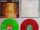 Queen - Live Killers (1979) 2-LP (VG++/NM) SUPER Rare RED GREEN Vinyl 1st Press