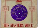 ELVIS Heartbreak Hotel HMV purple/gold label 7M 385 removable/replaceable centre