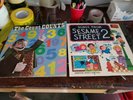 Sesame Street THE COUNT COUNTS + Songs from Sesame Street Vinyl Record LP 1975