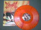 Mayhem - Dawn of the Black Hearts Orange & Red splatter black metal vinyl