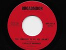 Charles Brimmer - The Feeling Is In My Heart / Mr. Teardrops (Soul, 45) 201